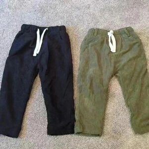 2t3t little bipsy corduroy pants double lined, like new condition